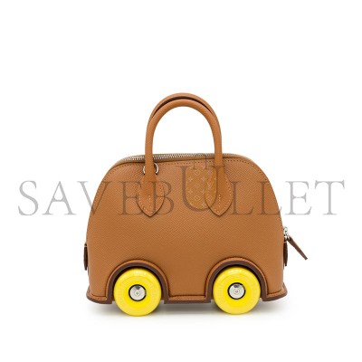 HERMES MASTER BOLIDE ON WHEELS BAG (21*19*7.3cm) 